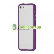 Бампер для iPhone 5/5S/SE Фиолетовый