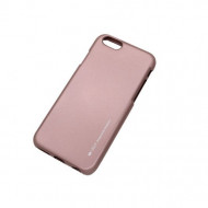TPU чехол Mercury iJelly Metal series для Apple iPhone 7 plus (5.5") Rose Gold