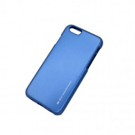 TPU чехол Mercury iJelly Metal series для Apple iPhone 7 plus (5.5") Синий