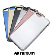 TPU чехол Mercury iJelly Metal series для Apple iPhone 7 plus (5.5") Черный