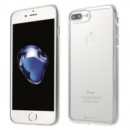 TPU чехол Mercury Ring 2 для Apple iPhone 7 plus (5.5") Серебряный
