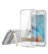 TPU чехол ROCK Slim Jacket с функцией подставки для Apple iPhone 7 plus (5.5") Бесцветный (прозрачный)