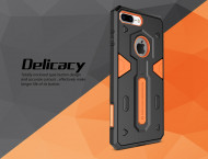 TPU+PC чехол Nillkin Defender 2 для Apple iPhone 7 plus (5.5") Оранжевый