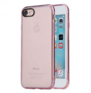 TPU+PC чехол Rock Pure Series для Apple iPhone 7 plus (5.5") Розовый / Transparent pink