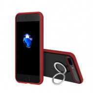 TPU+PC чехол Rock Ring Holder Case M2 Series для Apple iPhone 7 plus (5.5") Красный / Red