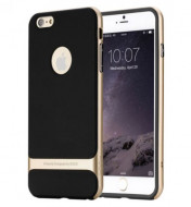 TPU+PC чехол Rock Royce Series для Apple iPhone 7 plus (5.5") Черный / Champagne gold