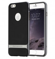 TPU+PC чехол Rock Royce Series для Apple iPhone 7 plus (5.5") Черный / Серый