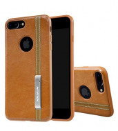 Кожаная накладка Nillkin Phenom Series с подставкой для Apple iPhone 7 plus (5.5") Светло-коричневый