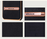 Кожаная накладка с подставкой Nillkin M-Jarl Series для Apple iPhone 7 plus (5.5") Черный