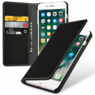 Кожаный чехол (книжка) TETDED Gerzat series для Apple iPhone 7 plus (5.5") Черный / Prestige Black