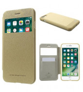 Чехол (книжка) Mercury Wow Bumper series для Apple iPhone 7 plus (5.5") Золотой