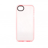 TPU чехол ROCK Joyful Series для Apple iPhone 5/5S/SE Красный / Transparent Red