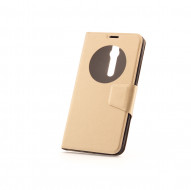 Чехол (книжка) с TPU креплением для Asus Zenfone 2 (ZE551ML/ZE550ML) Золотой