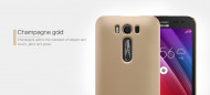 Чехол Nillkin Matte для Asus Zenfone 2 Laser (ZE500KL) (+ пленка) Золотой