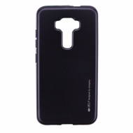 TPU чехол Mercury iJelly Metal series для Asus Zenfone 3 (ZE520KL) Черный