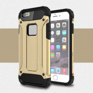 Бронированный противоударный TPU+PC чехол Immortal для Apple iPhone 5/5S/SE Золотой