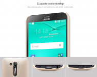 Чехол Nillkin Matte для Asus ZenFone Go (ZB452KG) (+ пленка) Золотой