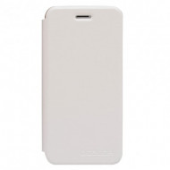 Кожаный чехол-книжка с функцией подставки для BlackView Ultra A6 Белый