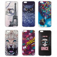 TPU чехол с ярким принтом для Blackview Ultra Plus / A6 Plus Гепард