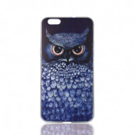 TPU чехол с ярким принтом для Blackview Ultra Plus / A6 Plus Сова