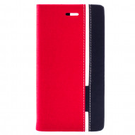 Чехол (книжка) с TPU креплением Stripe series для Doogee X5 / X5 Pro Красный / Черный