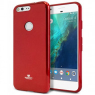 TPU чехол Mercury Jelly Color series для Google Pixel Красный