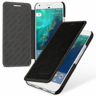 Кожаный чехол (книжка) TETDED для Google Pixel Черный / Black