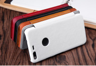 Кожаный чехол (книжка) Nillkin Qin Series для Google Pixel XL Белый