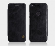 Кожаный чехол (книжка) Nillkin Qin Series для Google Pixel XL Черный