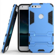 Ударопрочный чехол-подставка Transformer для Google Pixel XL с мощной защитой корпуса Синий / Navy