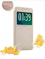 Кожаный чехол (книжка) Nillkin Sparkle Series для HTC Desire 626/Desire 626G+ Dual Sim Золотой