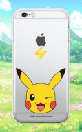 Прозрачный силиконовый чехол "Pokemon Go" для Apple iPhone 5/5S/SE Pikachu / face