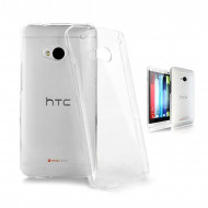 TPU чехол Ultrathin Series 0,33mm для HTC One / M7 Бесцветный (прозрачный)
