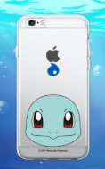 Прозрачный силиконовый чехол "Pokemon Go" для Apple iPhone 5/5S/SE Squirtle / face
