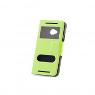 Чехол (книжка) с TPU креплением для HTC One DUAL/802d Зеленый