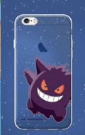 Силиконовый чехол "Funny Pokemons" для Apple iPhone 5/5S/SE Gengar