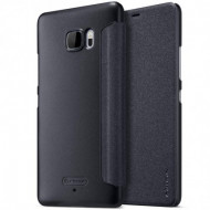 Кожаный чехол (книжка) Nillkin Sparkle Series для HTC U Ultra Черный