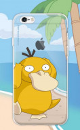 Силиконовый чехол "Funny Pokemons" для Apple iPhone 5/5S/SE Psyduck