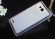 TPU чехол для Huawei G750 (Honor 3X) Бесцветный (Soft-touch)