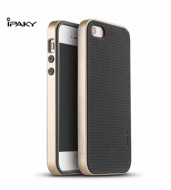 Чехол iPaky TPU+PC для Apple iPhone 5/5S/SE Черный / Золотой