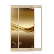 Защитное стекло 3D CP+ на весь экран (цветное) для Huawei Mate 8 Золотой