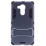 Ударопрочный чехол-подставка Transformer для Huawei Mate 8 с мощной защитой корпуса Серый / Metal slate
