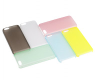 Пластиковая накладка Rock (Texture) Ultra Thin series для Apple iPhone 5C Зеленый / Transparent Green