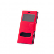 Чехол (книжка) с TPU креплением для Huawei P8 Красный