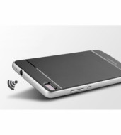 Чехол iPaky TPU+PC для Huawei P8 Черный / Серебряный