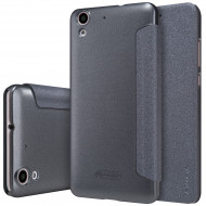 Кожаный чехол (книжка) Nillkin Sparkle Series для Huawei Y6 II Черный