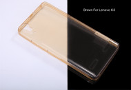 TPU чехол Nillkin Nature Series для Lenovo A6000/A6010/A6000+/A6010+/K3/A6010 Pro Золотой (прозрачный)