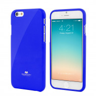 TPU чехол Mercury Jelly Color series для Apple iPhone 6/6s (4.7") Синий