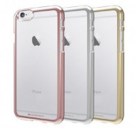 TPU чехол Mercury Ring 2 для Apple iPhone 6/6s (4.7") Золотой