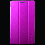 Кожаный чехол-книжка TTX Elegant Series для Lenovo Tab 2 A7-30 Малиновый